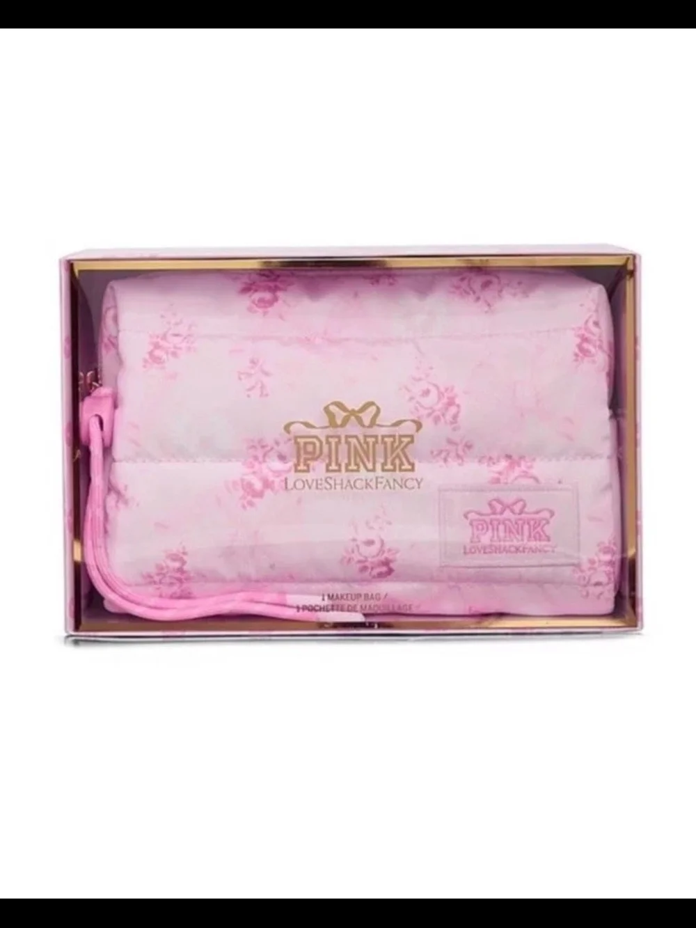 Victoria's Secret PINK & Loveshackfancy Make Up Bag